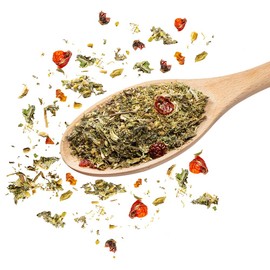 AniCanis Organic Liver Dwarfs - Liver Herbs for Dogs - Herbal Mix Dried - Liver Gall Herbs from Veterinary Practitioners - 100 g