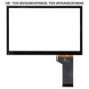 Car LCD Touch Screen Digitizer, Durable Accurate Professional TDO‑WVGA0633F00045 Replacement