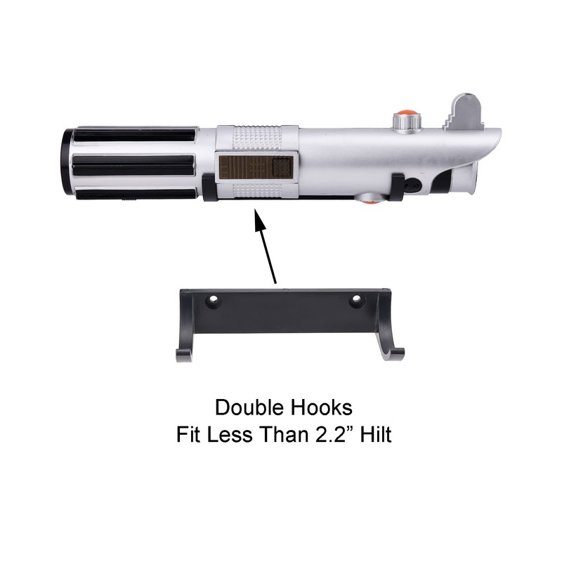 LEKUSHA Lightsaber Hilt Wall Mount Holder Light Saber Hilt Display