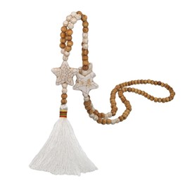 SAFIGLE Elegant Star Necklace Handmade Bead Necklace for Women Fashionable Daily Wear or Special Occasions