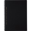 Kokuyo Soft Ring Notebook, Business, 70 Sheets, blk