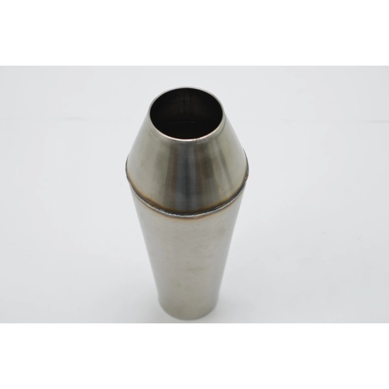 1320 Performance 2.5" inlet 2.5" out megaphone Stainless Reverse Cone