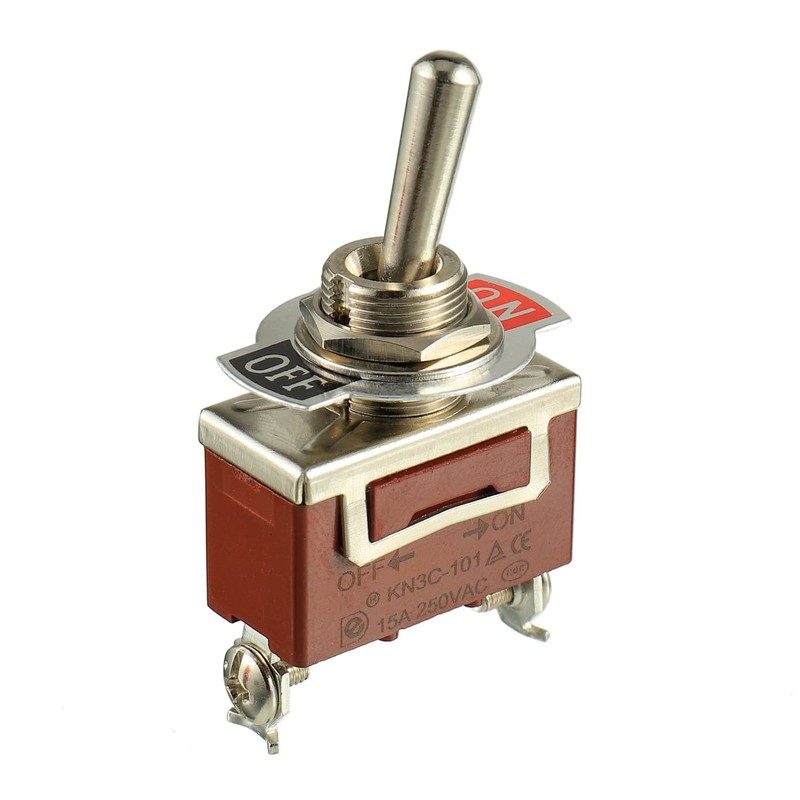 BOJACK Rocker Toggle Switch 20A 12VDC / 120VAC 2 Pin