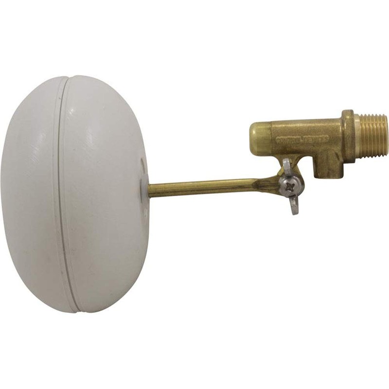 Pentair Float Valve, Water Leveler, AutoFill, Brass