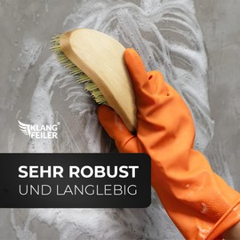 Klangfeiler Klangfeiler? Scheuerbrste Reinigungsbrste aus Holz - Extra Robust & Langlebig - Made in Ukraine