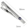 mila schon mst8394 Mira Sean Slit Plate Purple Glass Tie