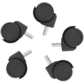 5 PCS Office Chair Caster Wheels,11mm Standard Size Chair Casters