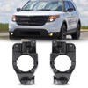 Winjet Fog Lights Brackets Set Replacement For Ford Explorer 2011-2015