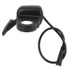 Yunir Electric Bicycle Thumb Throttle, Sturdy, Wear-resistant Universal Thumb Finger