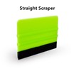 Lunbengo 20 Piece Car Wrap Plastic Squeegee, 10 * 7cm