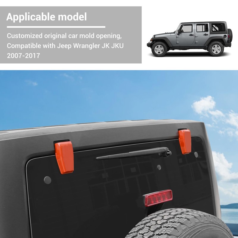 Hoolcar Rear Window Hinge Cover Liftgate Glass Hinge Cover for