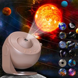 Xeefeel Galaxy Projector for Bedroom, 13 in 1 HD Star Projector Light Projector, 360° Rotating Planetarium Projector with Timer and Simple 3 Button Control for Kids, Ceiling, Gifts, Room Decor