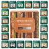 SPICE TRAIN, Assorted Spice Set – 20 Exotic Spices |
