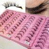 Professional 10pairs Faux 3D Mink Eyelashes Thick Long Multilayer Fluffy