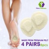Premium Comfort Metatarsal Felt Foot Neuroma Pads - Easy to