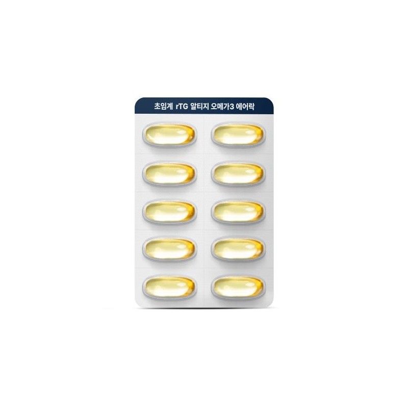 Sebitol 세비톨 초임계 rTG 알티지 오메가3 에어락, 850mg x 120캡슐,