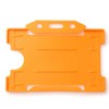 ALG ID Cards® Orange ID Card Badge Holder - Orange