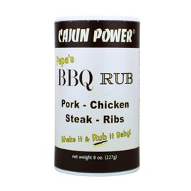 Cajun Power Papa's BBQ Rub 8oz