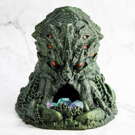 AUSPDICE DND Dice Tower - Dice Tower and Tray for RPG Games, Cave Style Dice Tower for Role Playing Dice