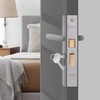 XFORT® Polished Chrome Euro Profile Sashlock 75mm, Euro Sash Lock