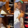 Cap Buddy Cap Shelf Cap Holder Grey Cap Holder Fits