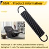 Ziyuan 5-3/4 inch Recliner Mechanism Extension Springs,Recliner Springs Replacement for
