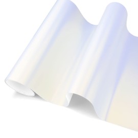 Free Tool Kit Matte Pearl White to Gold Car Vinyl Wrap Self Adhesive Sticker Decal Sheet with Air Release Channel 12"x60" (1FTx5FT)