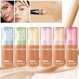 Natural Flawless Long-Lasting Hydrating Foundation: Achieve Lasting Natural Radiance, Suitable for All Skin Types and Daily Use brightening  concealer - Color: U1006#