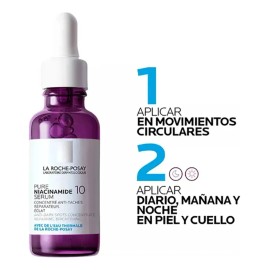 Pure Niacinamida 10 Suero Concentrado Antimanchas 30ml Todo Tipo De Piel Día/noche