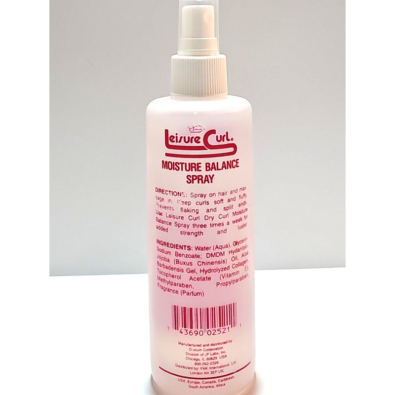 Leisure Curl - Dry Curl Moisture Balance Spray - 8