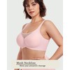Mesh Bras for Women with Wide Adjustable Straps No Underwire