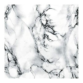 d-c-fix self Adhesive Peel and Stick Waterproof Marble White 26.5'' x 78.7"" Film Thicker Than Contact Paper for Kitchen and bathrooms countertops cabinets, White Marble (FA3468031)