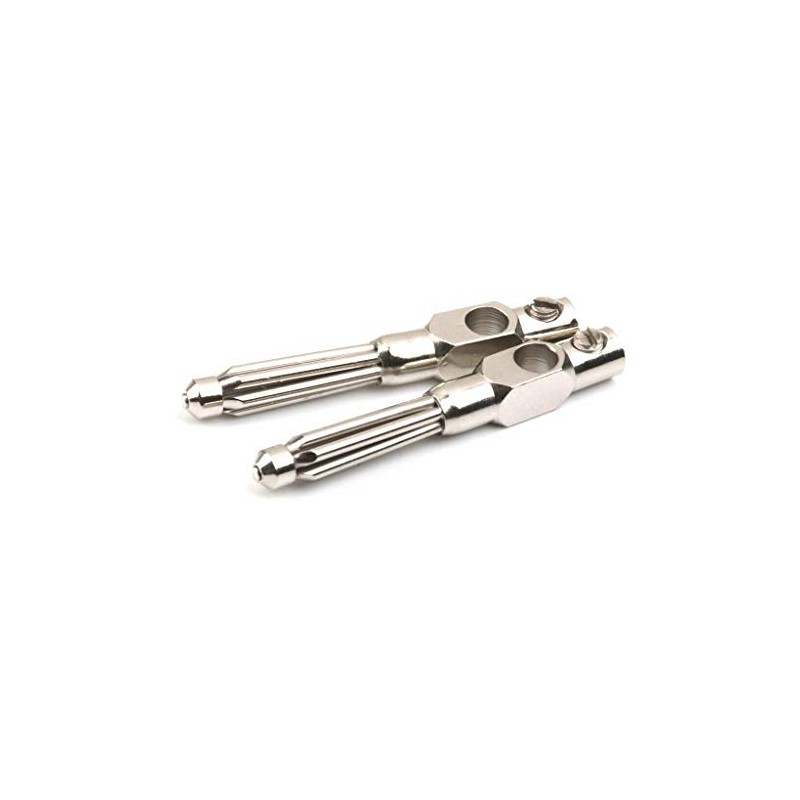 Banana Plugs with Cross Hole 4 mm Pack of 10