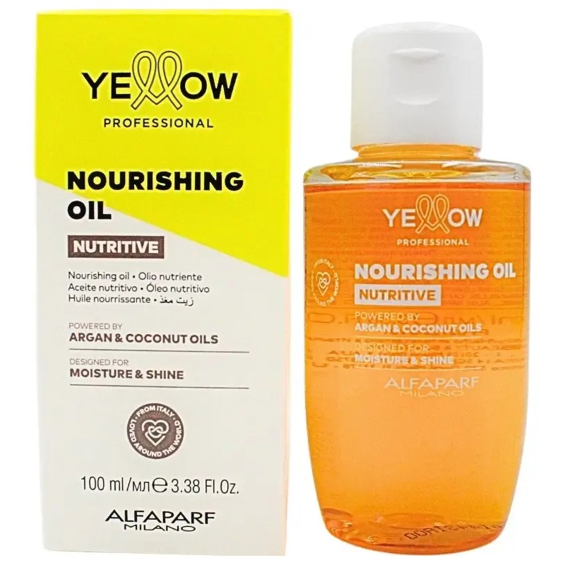Aceite Nutritivo Yellow Professional 100ml Cabello Seco y Brillante