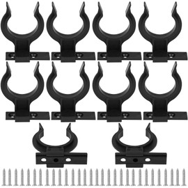 Skirting Clips, Base Mounting Clips, Pack of 10 Skirting Panel Holders, Kitchen Base Mounting Clips for 32-42 mm Kitchen Feet