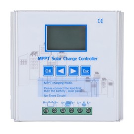 MPPT Solar Charge Controller Efficient Charging Anti Reverse Solar Panel Regulator 40A 12V 24V