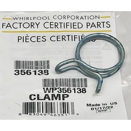 17576 Washer Hose Clamp - New - Blue 1 1/4" - Genuine OEM - AM 5-2-1 - EA240606
