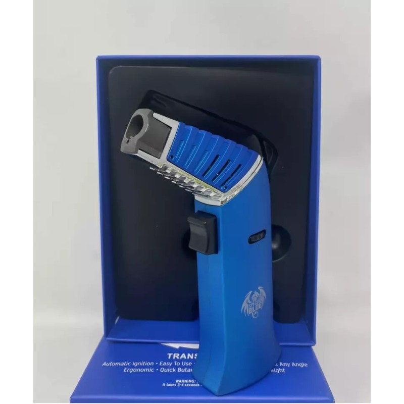 Special Blue Transformer Blue Refillable Butane Torch | Lightweight