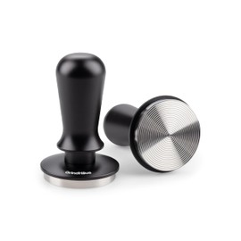 GrindHaus V1-58.5mm Espresso Coffee Tamper, Dual Spring Loaded Calibrated Espresso Tamper Tool with Stainless Steel Ripple Base | Barista Grade | 30lbs Constant Pressure | Anodised Aluminium Handle