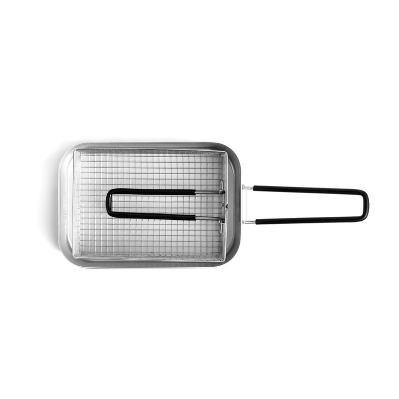MiliCamp MF-750 Large Mestin Fitted Colander Fryer Basket Colander Stainless