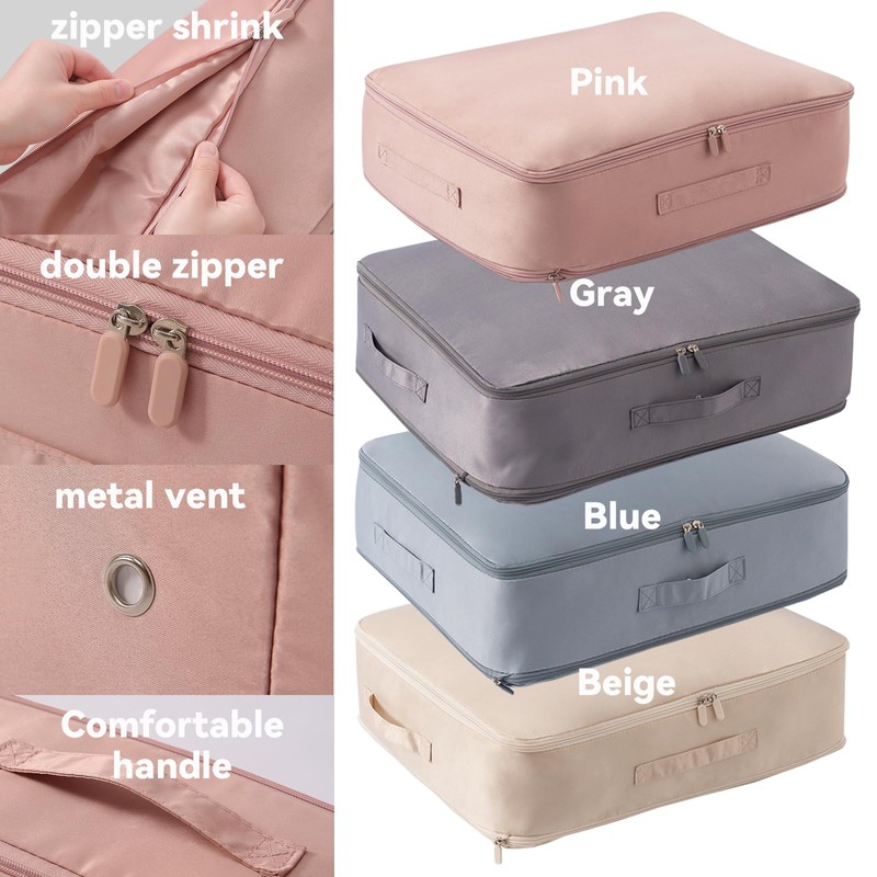 Ultra Space Saving Self Compression Organizer, Self Compression Moving Organizer