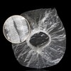 Disposable Vinyl Hair Caps (100 Pcs) for Hair Dyeing & Shower Adjustable 3ea