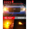 ZONBEAM 4257 4257NA Amber LED Front Turn Signal Bulbs for