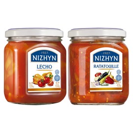 Ukrainian Lecho and Ratatouille (Pack of 2) 15.9oz / 450g