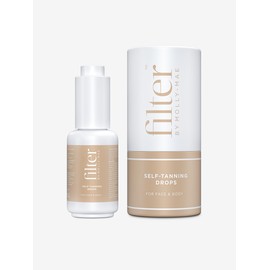 Filter by Molly-Mae Self Tanning Drops | Natural Looking Bronzed Tan | Face & Body Drops | Develops Fast | Gradual Glow | Easy To Apply Fake Tan | 30ml