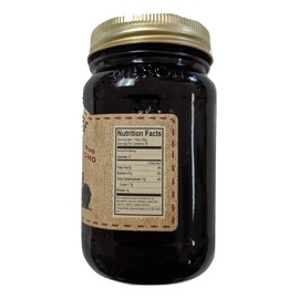 The Dutch Kettle Amish Homemade Style Black Bear Jam All Natural Non-GMO 2 - 19 Oz Reusable Jars
