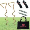 Beech Lane Heavy Duty Pre-Assembled RV Awning Anchor Kit, Sturdy