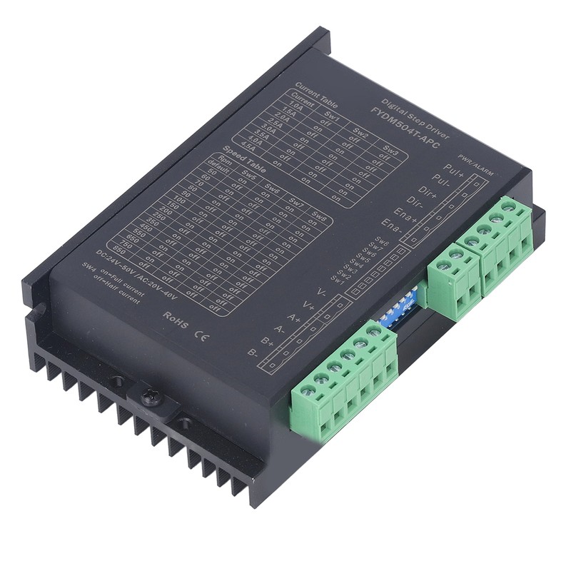 CNC Stepper Motor Driver Adjustable Digital Stepper Controller for 56mm