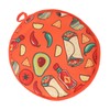 Tortilla Warmer Pouch 11.8 Inch Insulated Microwaveable Fabric Tortilla Keeper