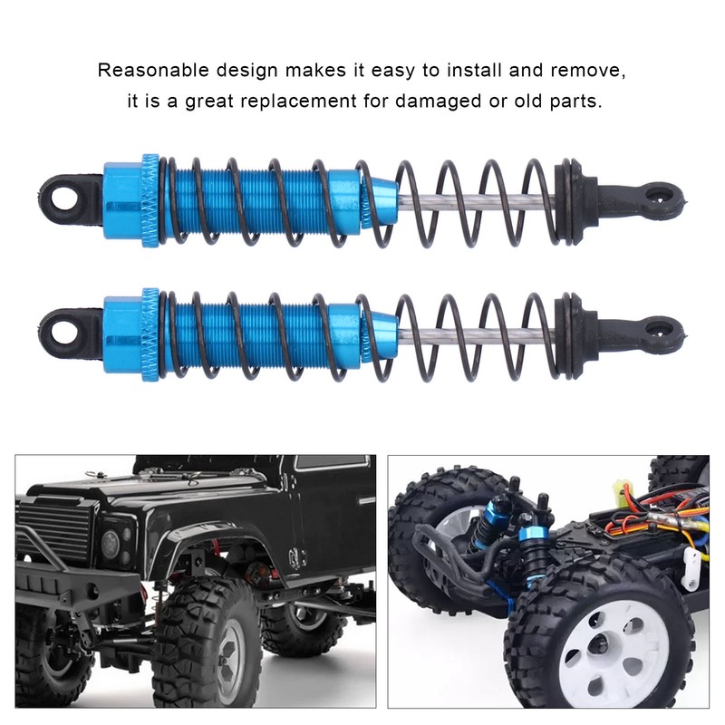 2Pcs 97mm RC Aluminium Alloy Shock Absorber Damper Shocks for
